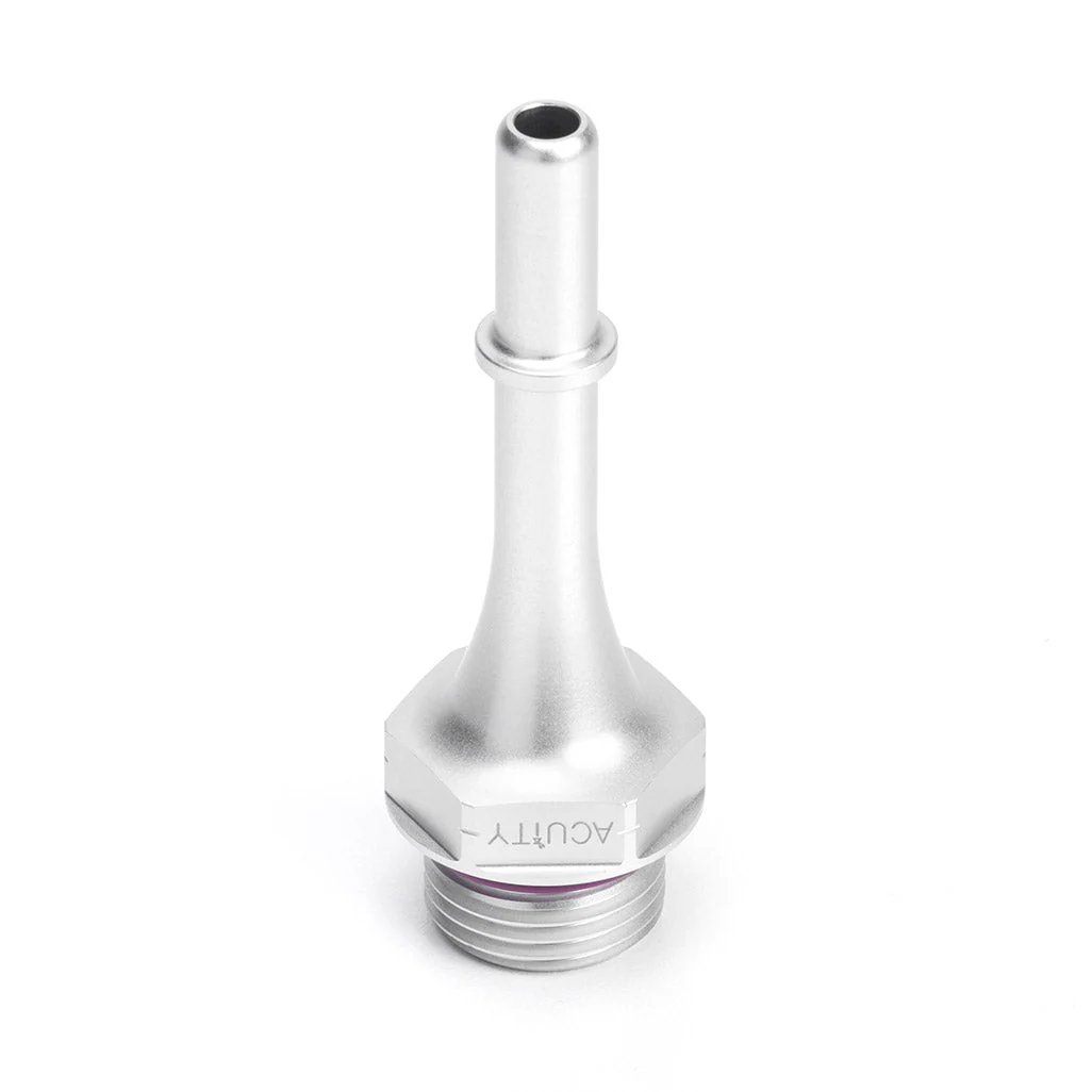 ACUITY 5/16" Quick-Connect to -8 O-Ring Boss (ORB) Adapter, 62mm flange to tip - Image 4