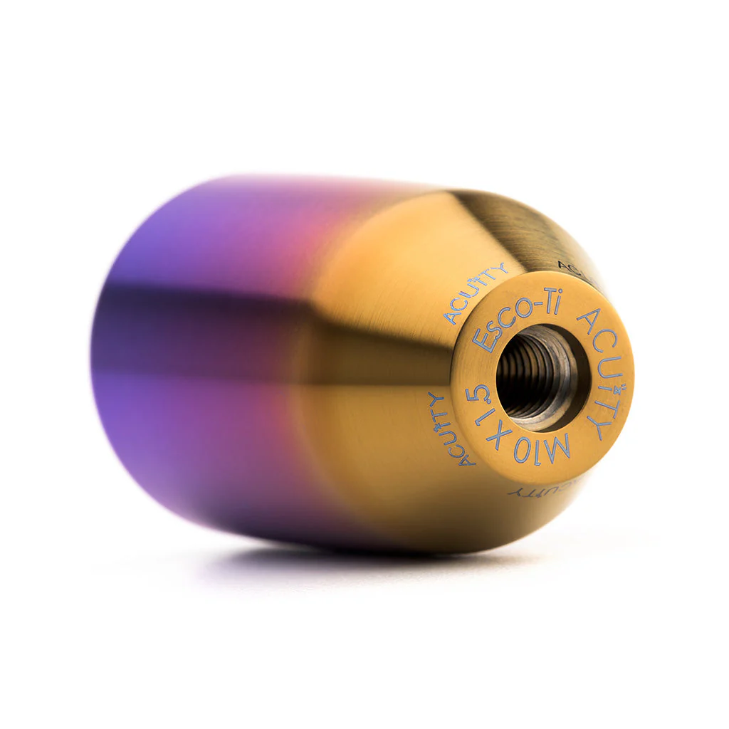 ACUITY ESCO-Ti Shift Knob in Burnt Titanium Finish (M10X1.5) - Image 7