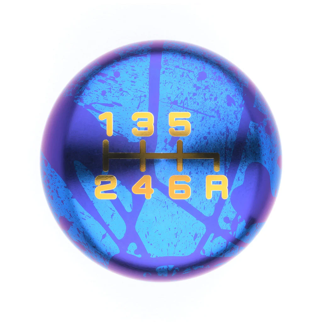 ACUITY ESCO-Ti Shift Knob in Splatter Titanium Finish (M10X1.5) - Image 2