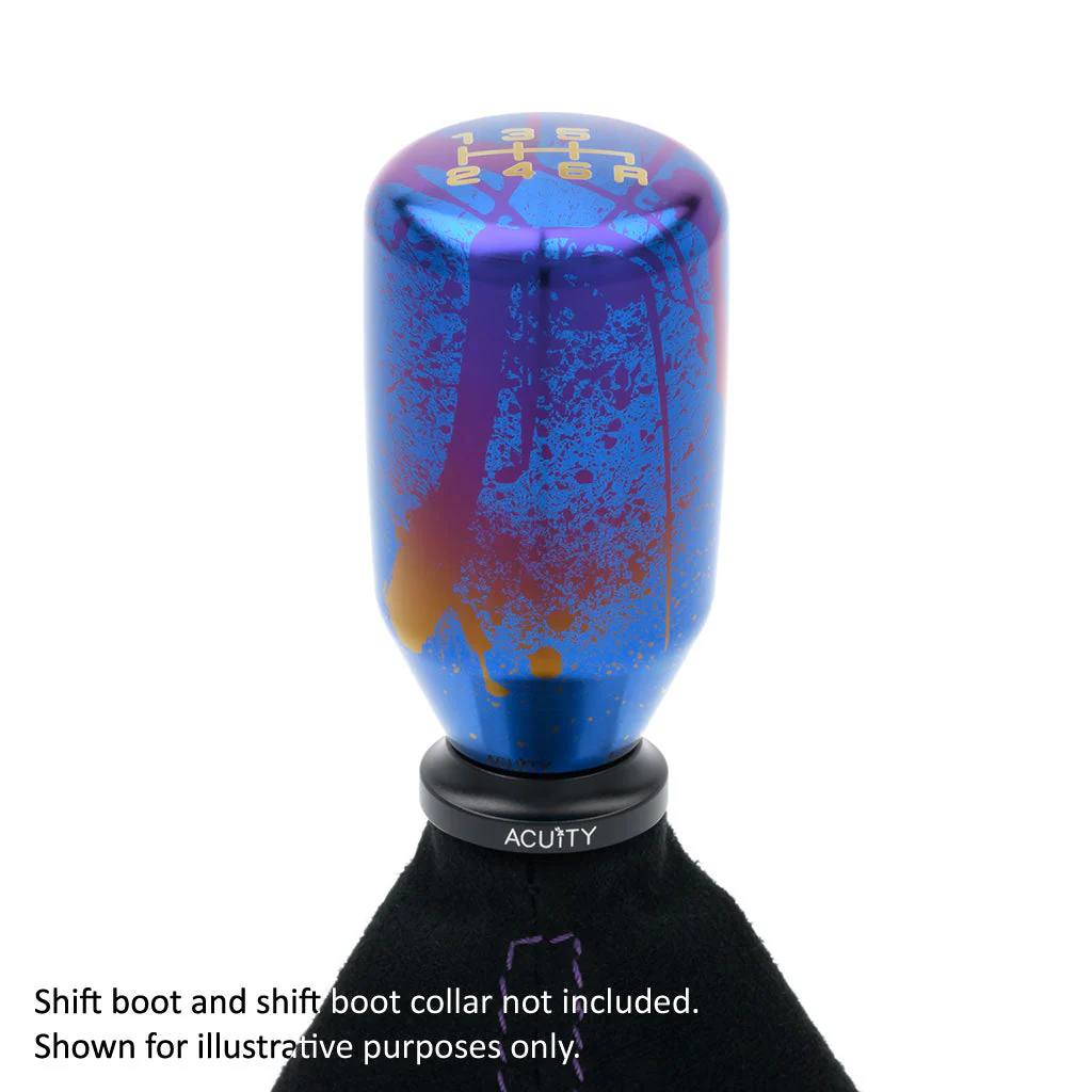 ACUITY ESCO-Ti Shift Knob in Splatter Titanium Finish (M10X1.5) - Image 5