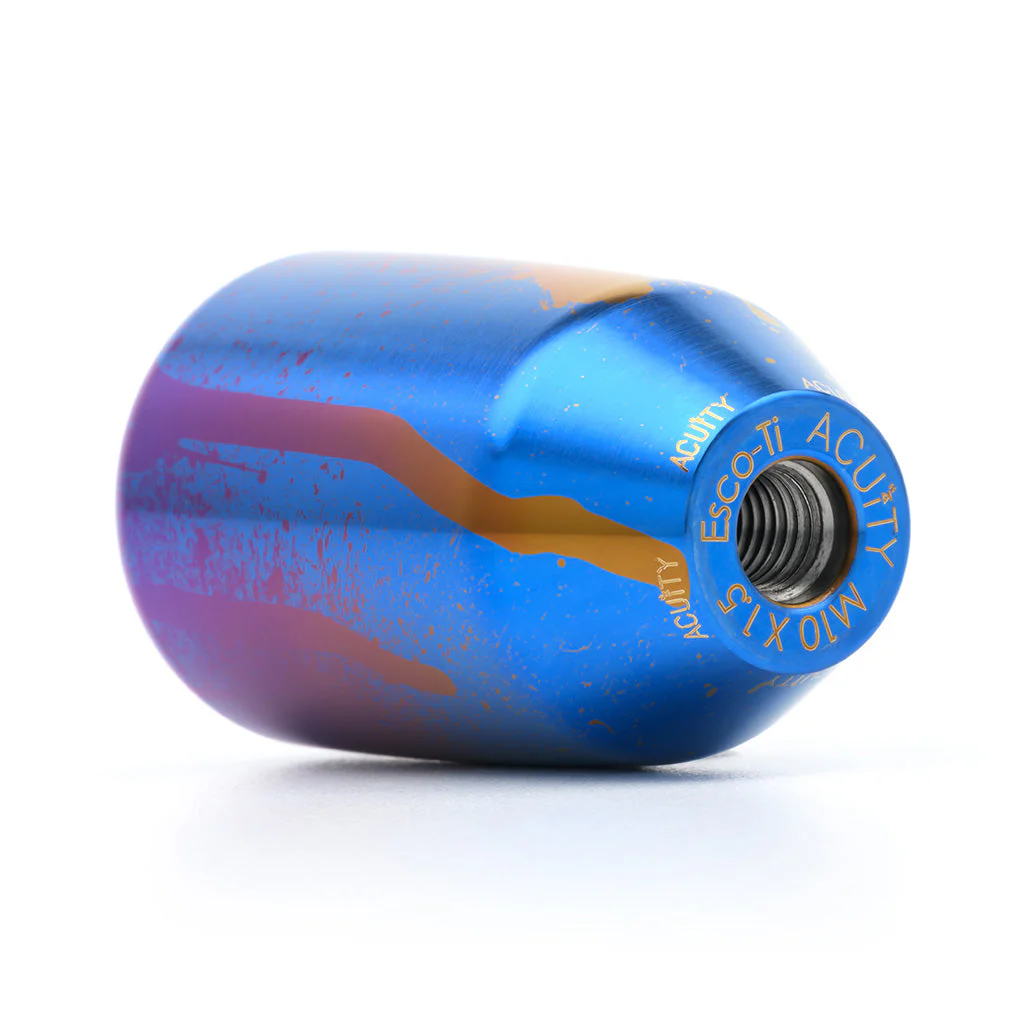 ACUITY ESCO-Ti Shift Knob in Splatter Titanium Finish (M10X1.5) - Image 7