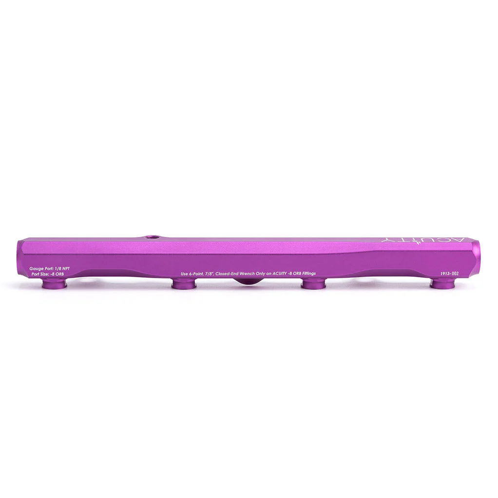 ACUITY K-Series Fuel Rail in Satin Purple Finish - Image 11