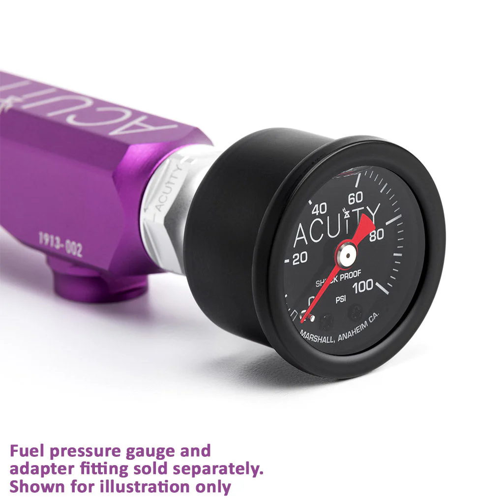 ACUITY K-Series Fuel Rail in Satin Purple Finish - Image 14