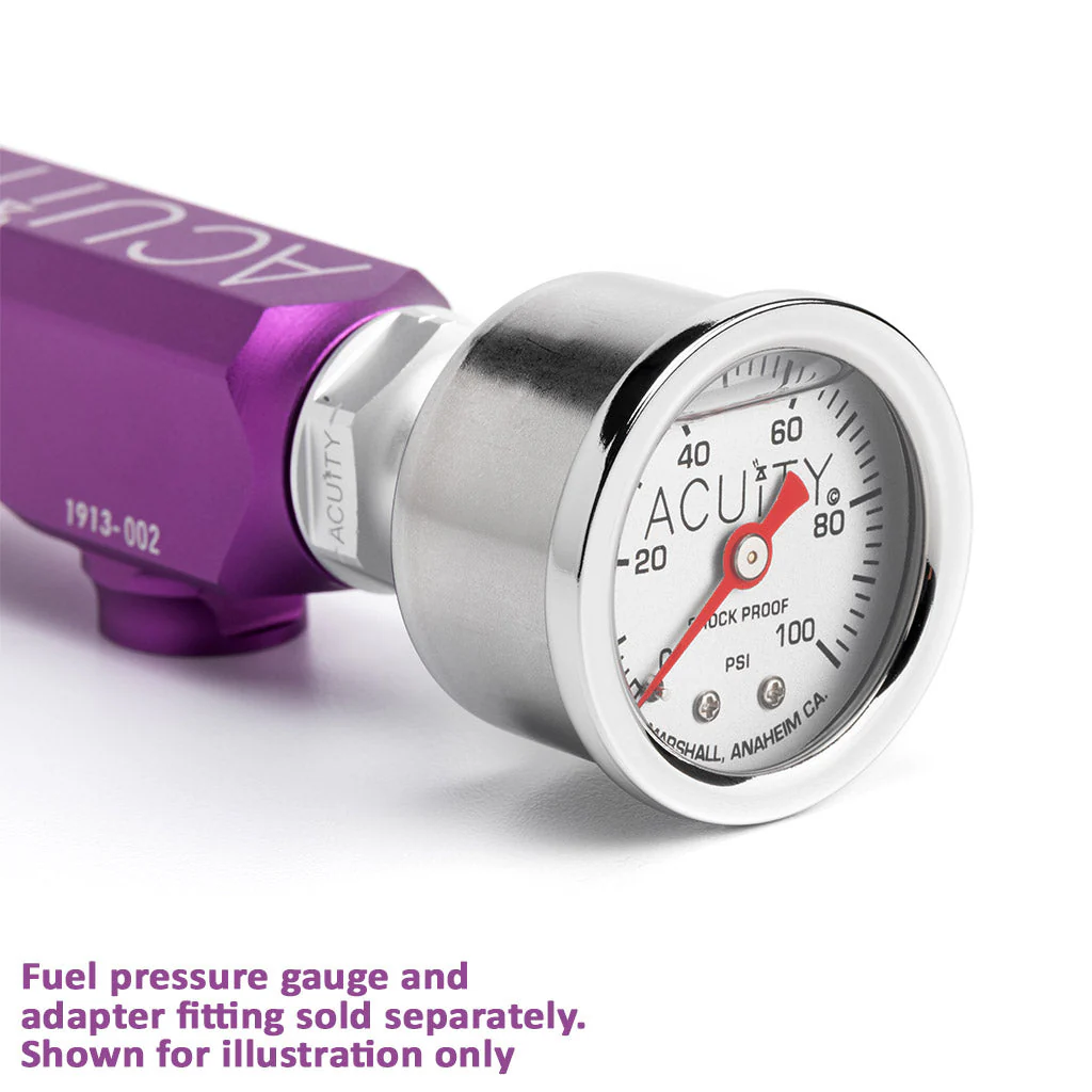 ACUITY K-Series Fuel Rail in Satin Purple Finish - Image 15