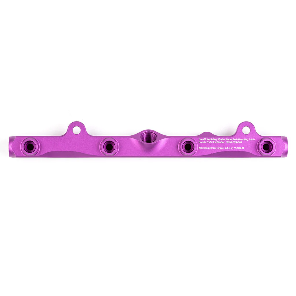 ACUITY K-Series Fuel Rail in Satin Purple Finish - Image 5