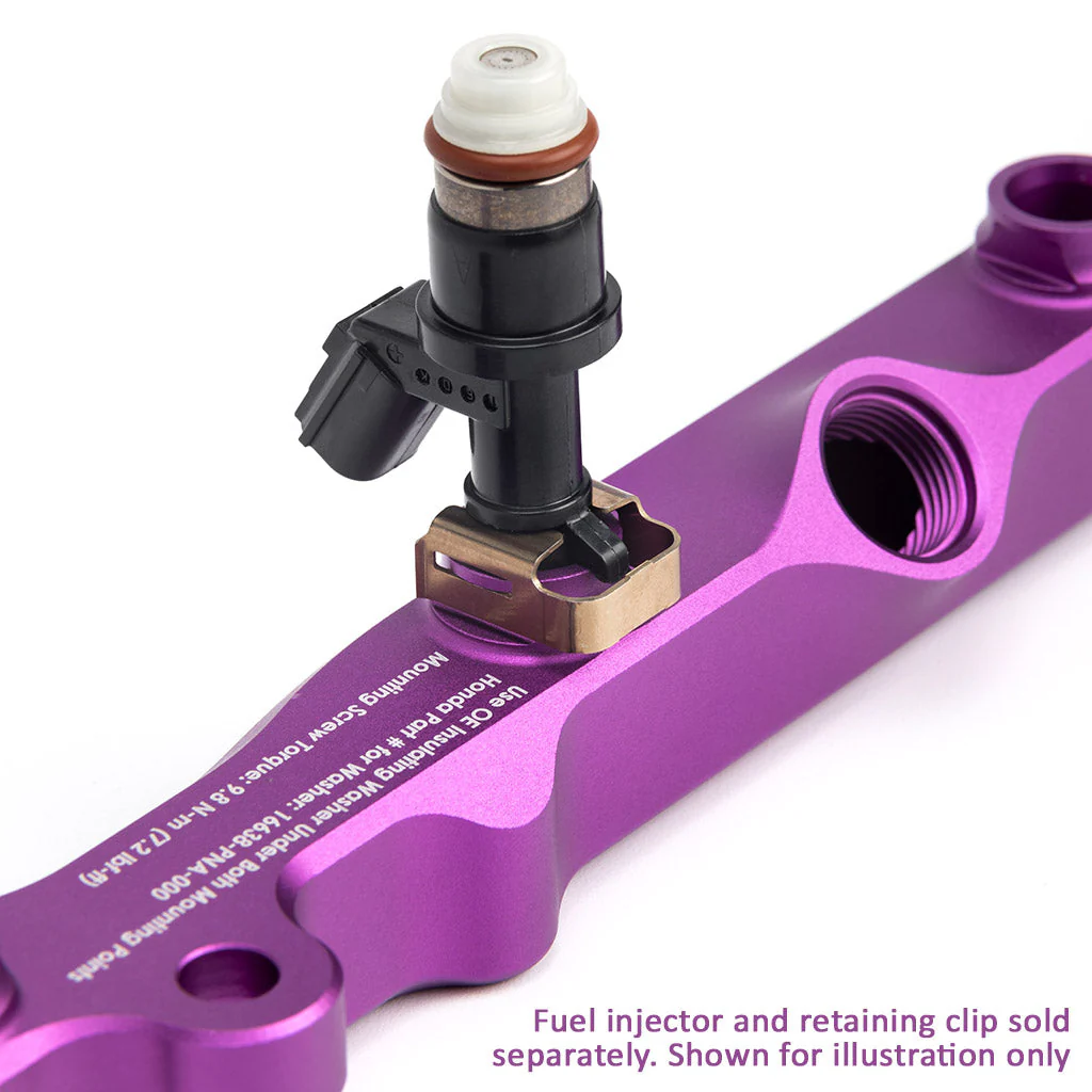 ACUITY K-Series Fuel Rail in Satin Purple Finish - Image 6