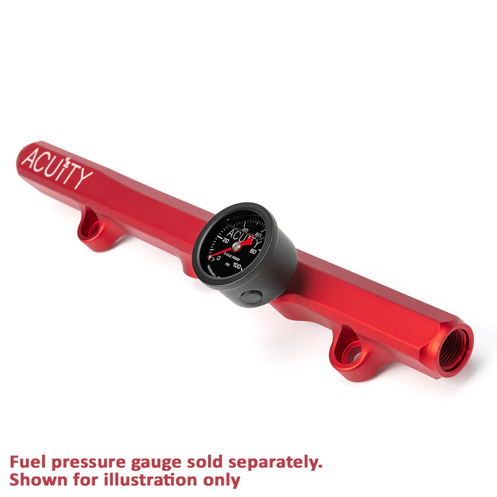 ACUITY K-Series Fuel Rail in Satin Red Finish - Image 16