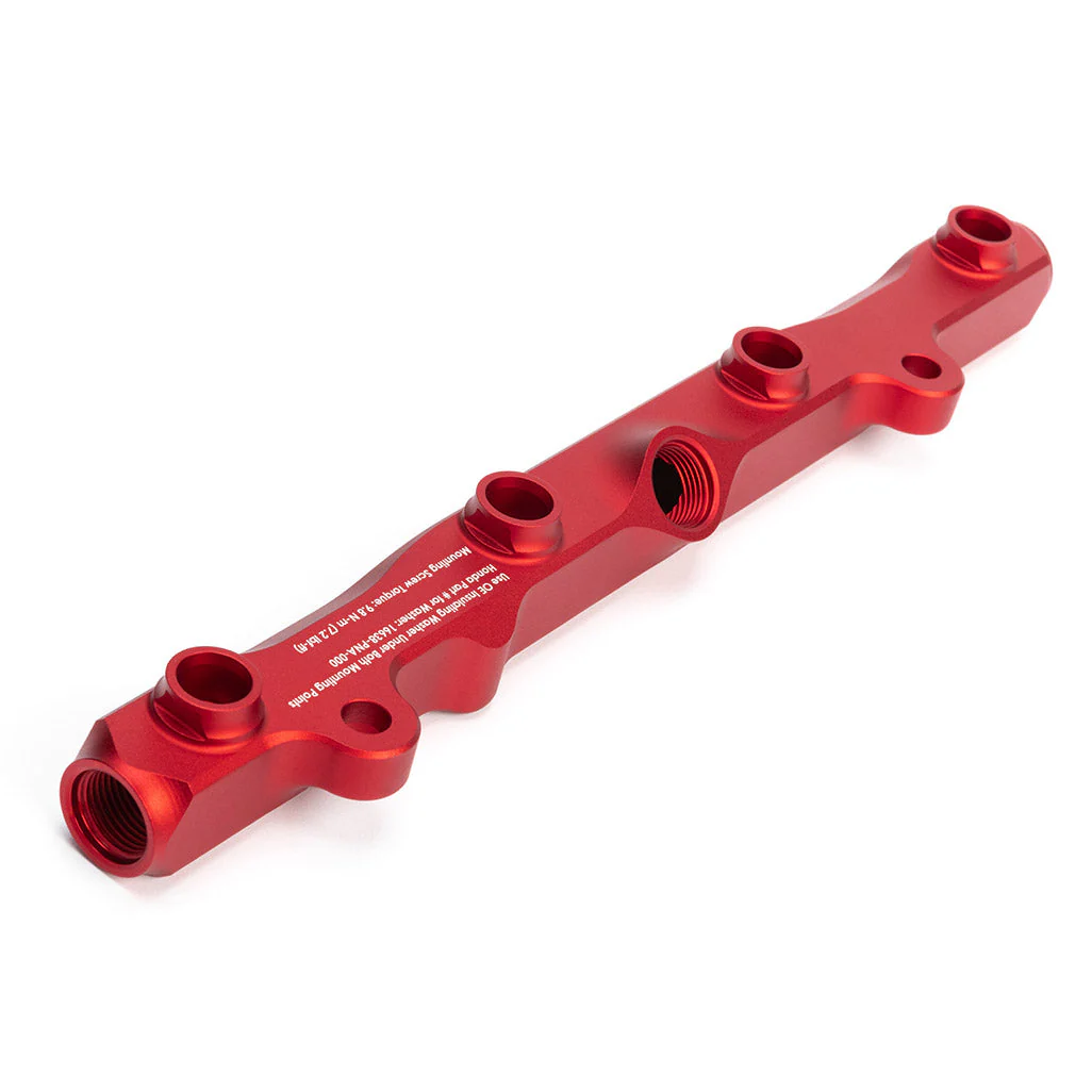 ACUITY K-Series Fuel Rail in Satin Red Finish - Image 3