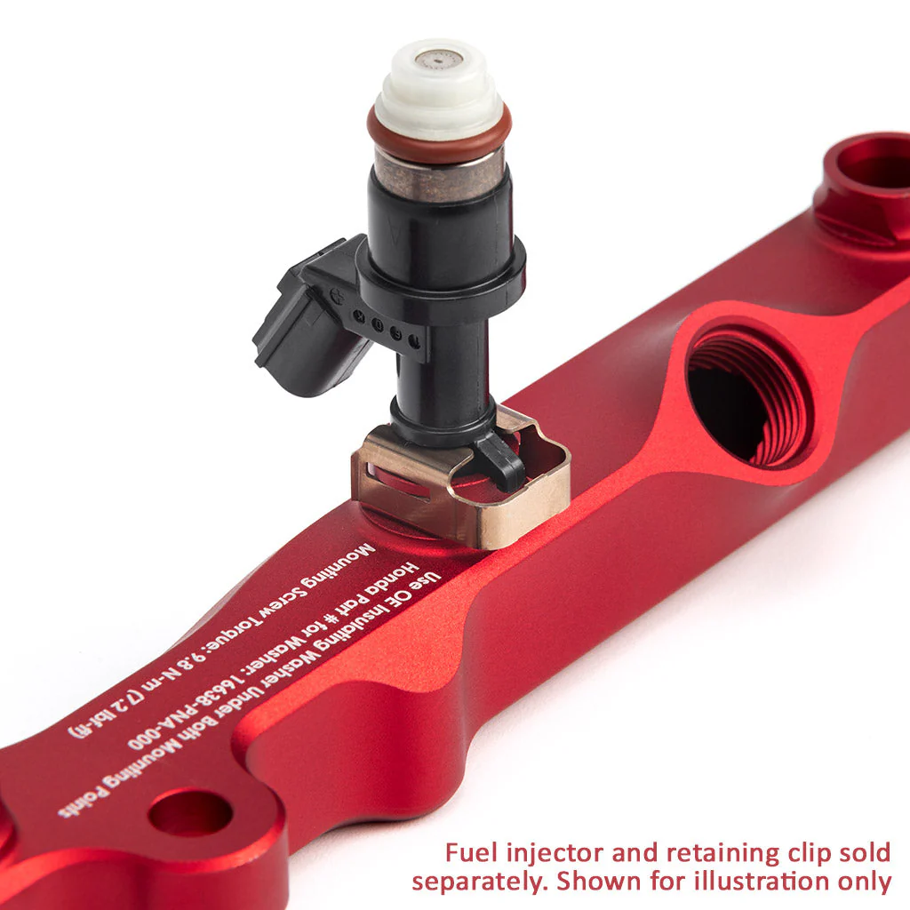 ACUITY K-Series Fuel Rail in Satin Red Finish - Image 6