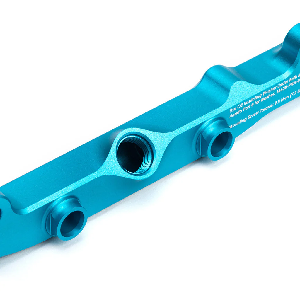 ACUITY K-Series Fuel Rail in Satin Teal Finish - Image 4