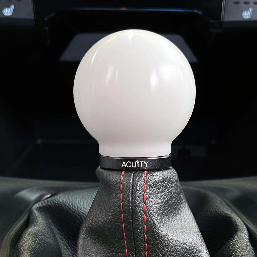 ACUITY POCO Insulated Low-Profile Shift Knob in White (M10X1.5) - Image 10