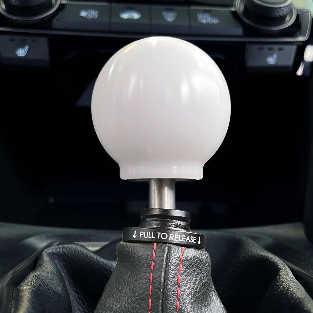 ACUITY POCO Insulated Low-Profile Shift Knob in White (M10X1.5) - Image 11