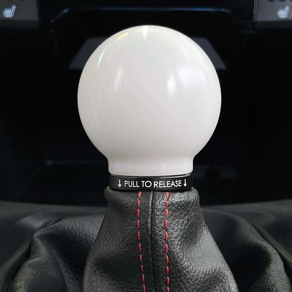 ACUITY POCO Insulated Low-Profile Shift Knob in White (M10X1.5) - Image 2