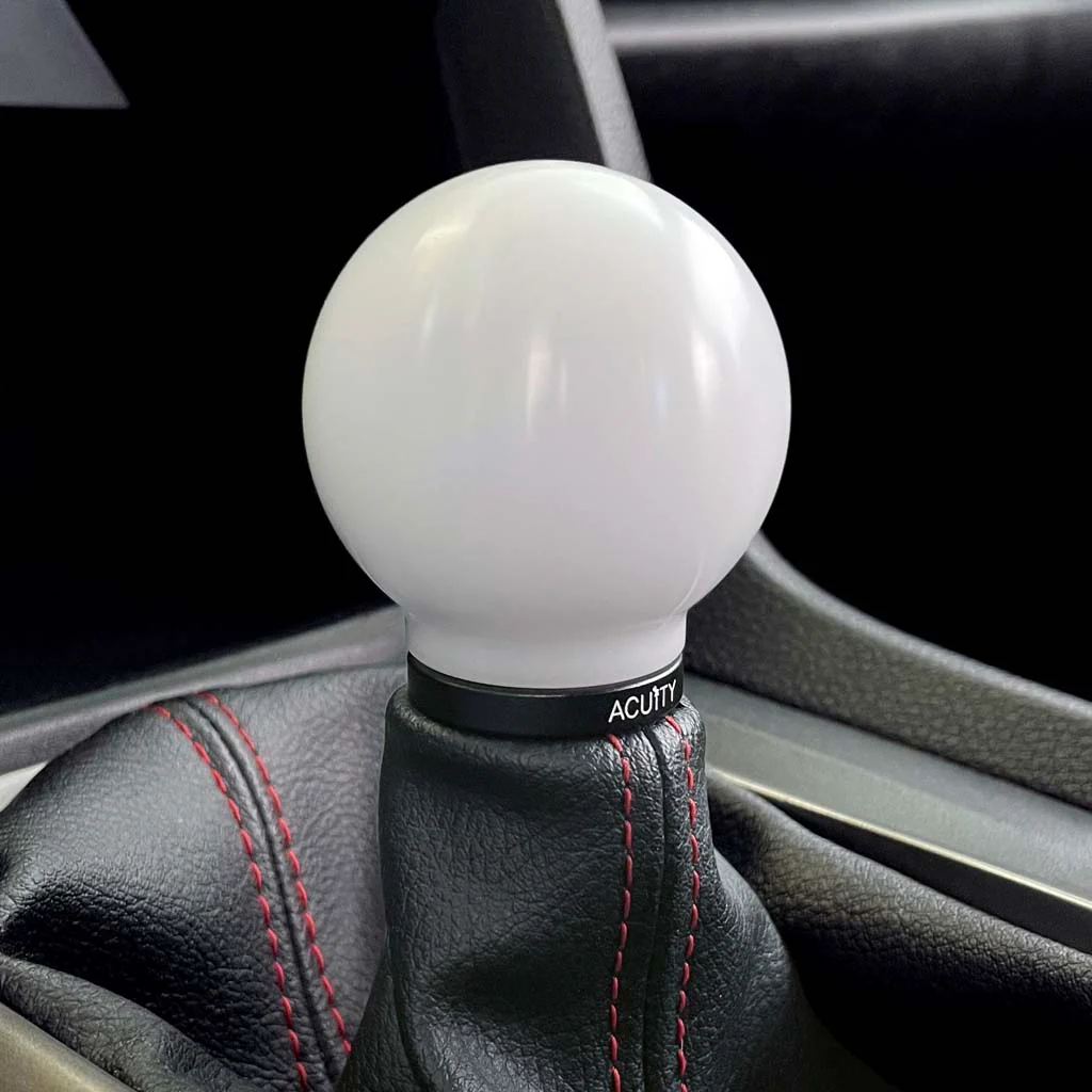 ACUITY POCO Insulated Low-Profile Shift Knob in White (M10X1.5) - Image 8