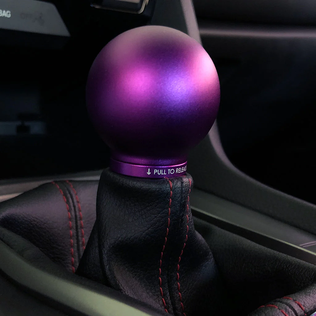 ACUITY POCO Low-Profile Shift Knob in Satin Purple Finish (M10X1.5) - Image 14