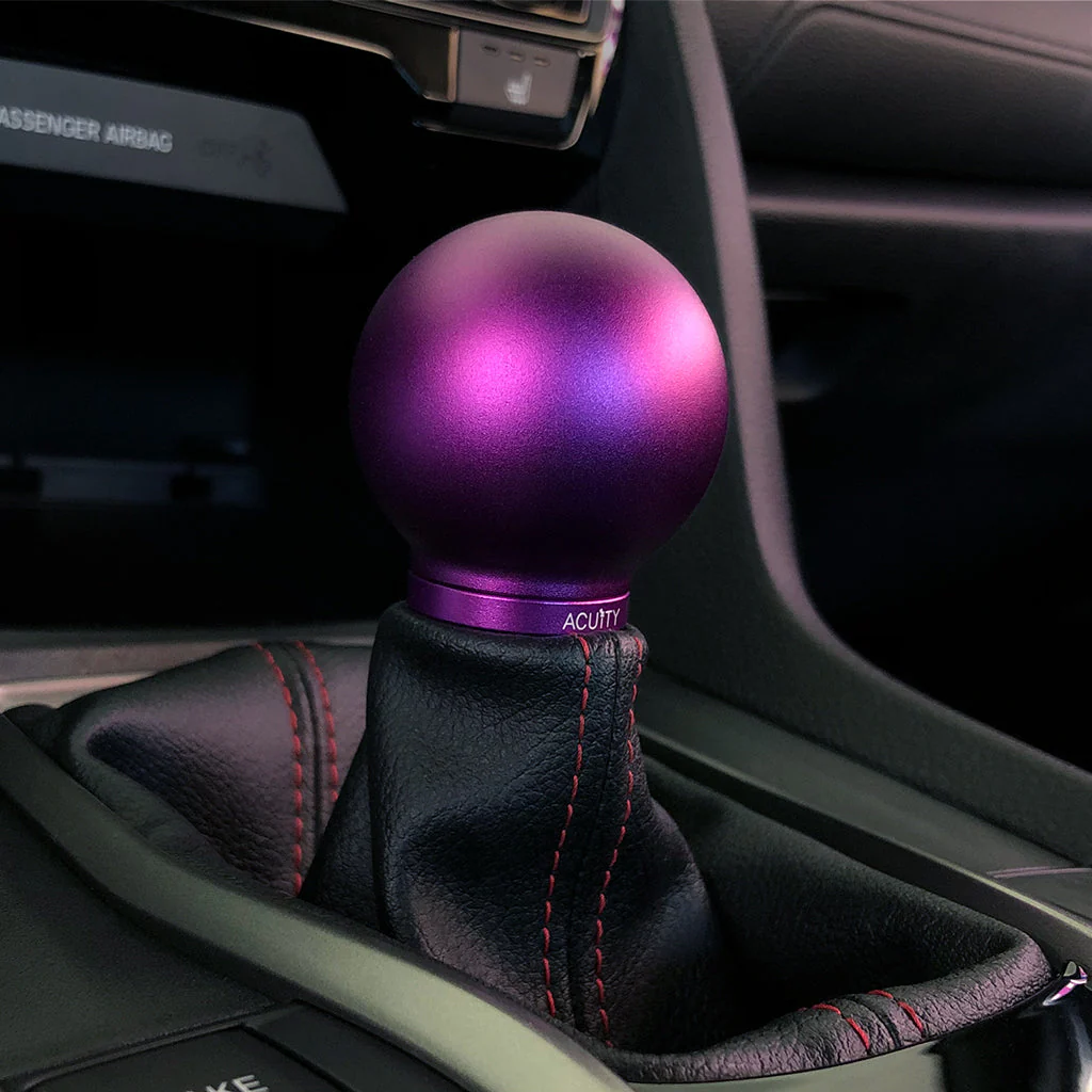 ACUITY POCO Low-Profile Shift Knob in Satin Purple Finish (M10X1.5) - Image 16