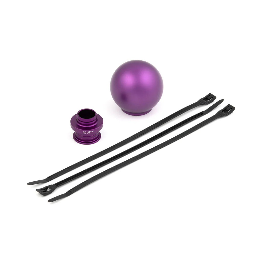 ACUITY POCO Low-Profile Shift Knob in Satin Purple Finish (M10X1.5) - Image 5