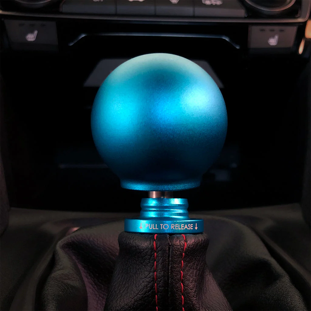 ACUITY POCO Low-Profile Shift Knob in Satin Teal Finish (M10X1.5) - Image 13