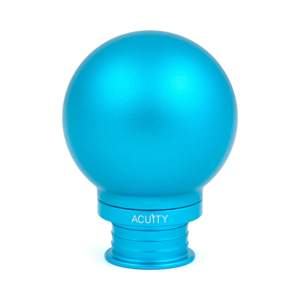 ACUITY POCO Low-Profile Shift Knob in Satin Teal Finish (M10X1.5) - Image 2