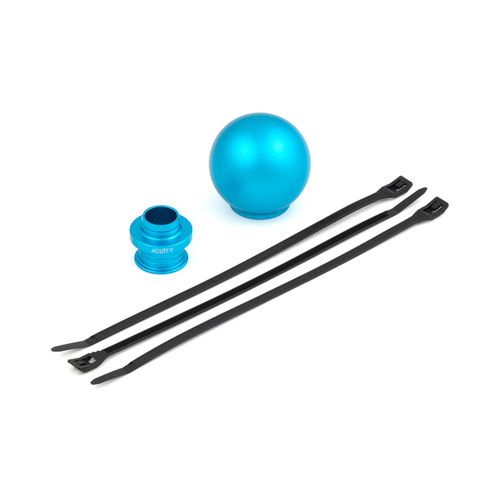 ACUITY POCO Low-Profile Shift Knob in Satin Teal Finish (M10X1.5) - Image 5