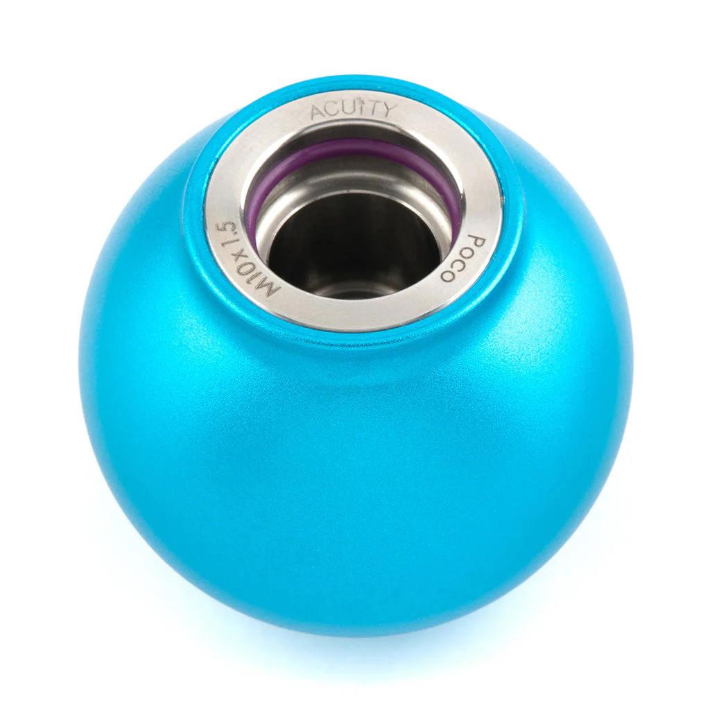 ACUITY POCO Low-Profile Shift Knob in Satin Teal Finish (M10X1.5) - Image 8