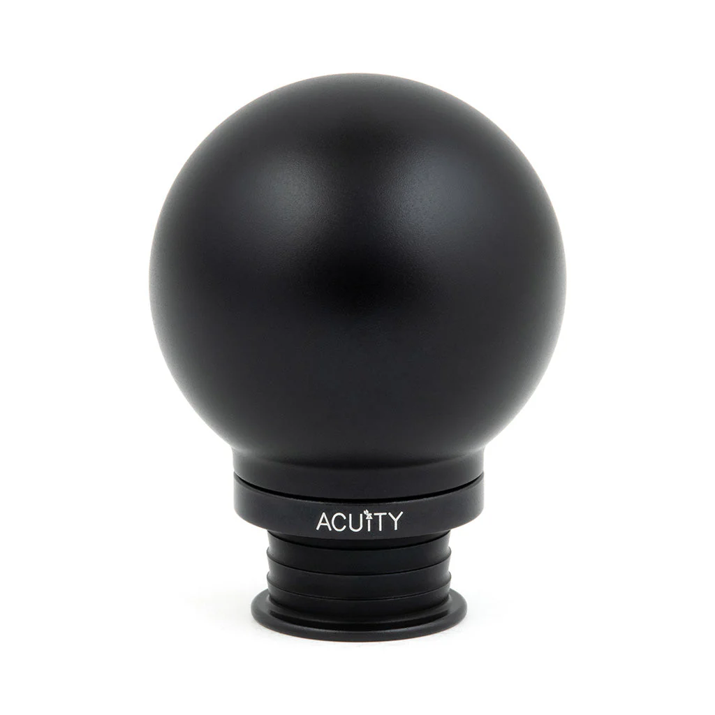 ACUITY POCO Low-Profile Shift Knob in Satin Black Finish (M10X1.5) - Image 2
