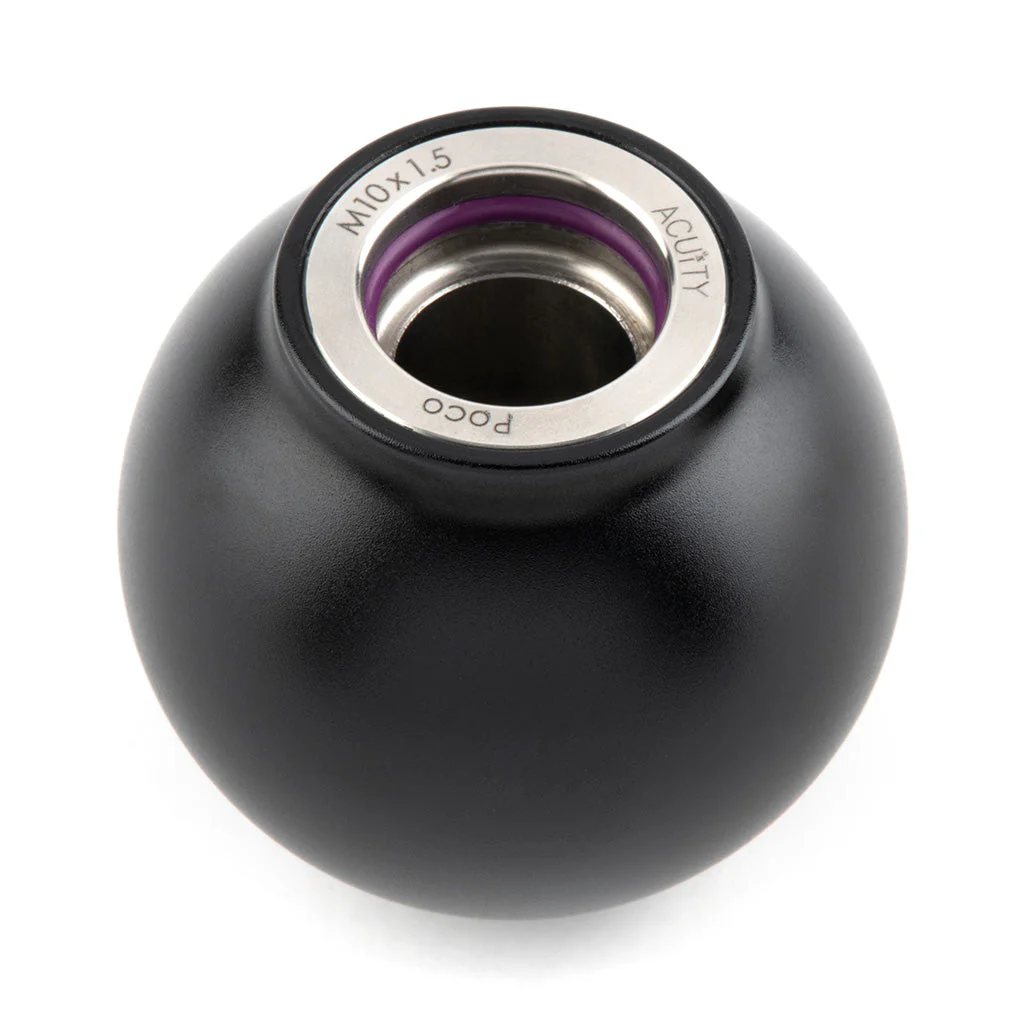 ACUITY POCO Low-Profile Shift Knob in Satin Black Finish (M10X1.5) - Image 8