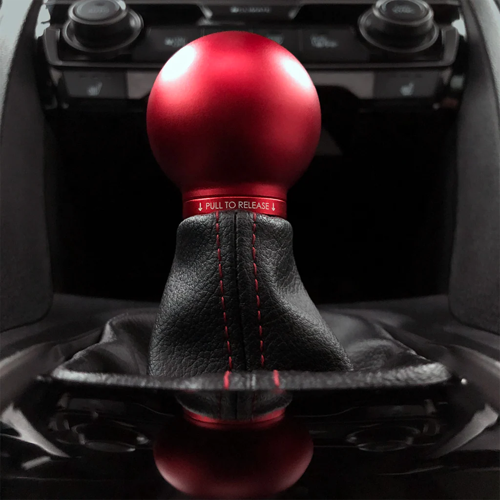 ACUITY POCO Low-Profile Shift Knob in Satin Red Finish (M10X1.5) - Image 14