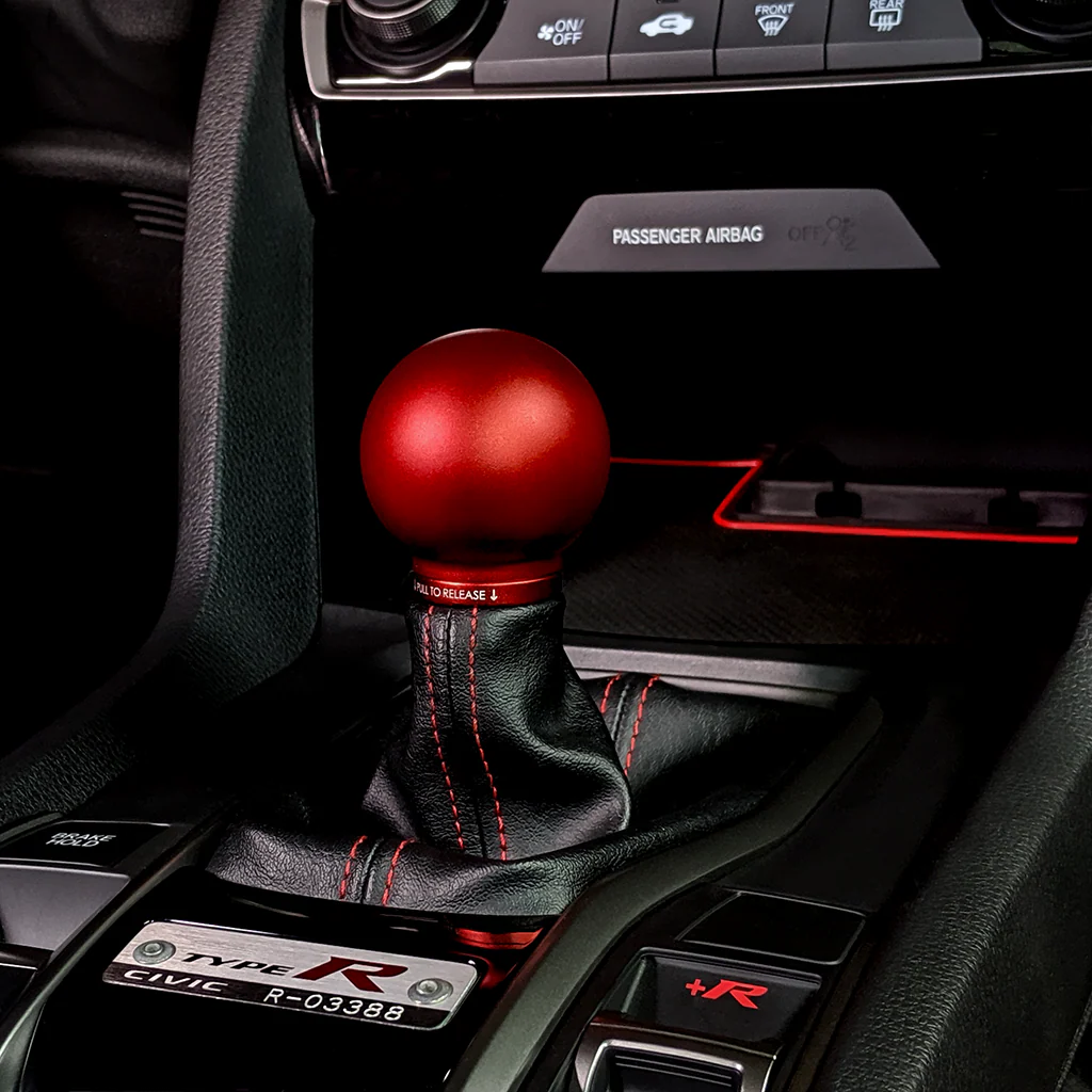 ACUITY POCO Low-Profile Shift Knob in Satin Red Finish (M10X1.5) - Image 17