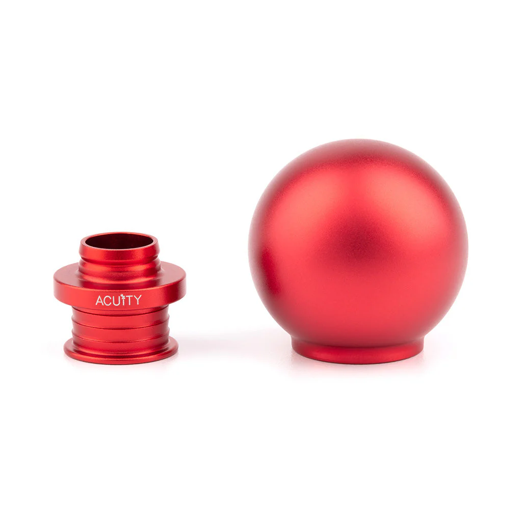 ACUITY POCO Low-Profile Shift Knob in Satin Red Finish (M10X1.5) - Image 21