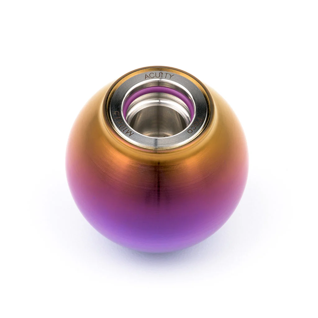 ACUITY POCO-Ti Low Profile Shift Knob in Burnt Titanium Finish (M10x1.5) - Image 12