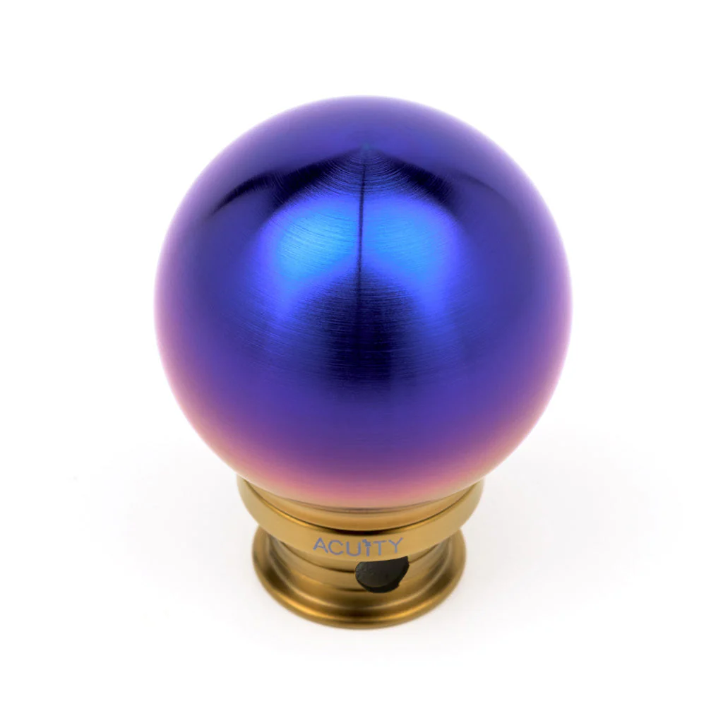 ACUITY POCO-Ti Low Profile Shift Knob in Burnt Titanium Finish (M10x1.5) - Image 15