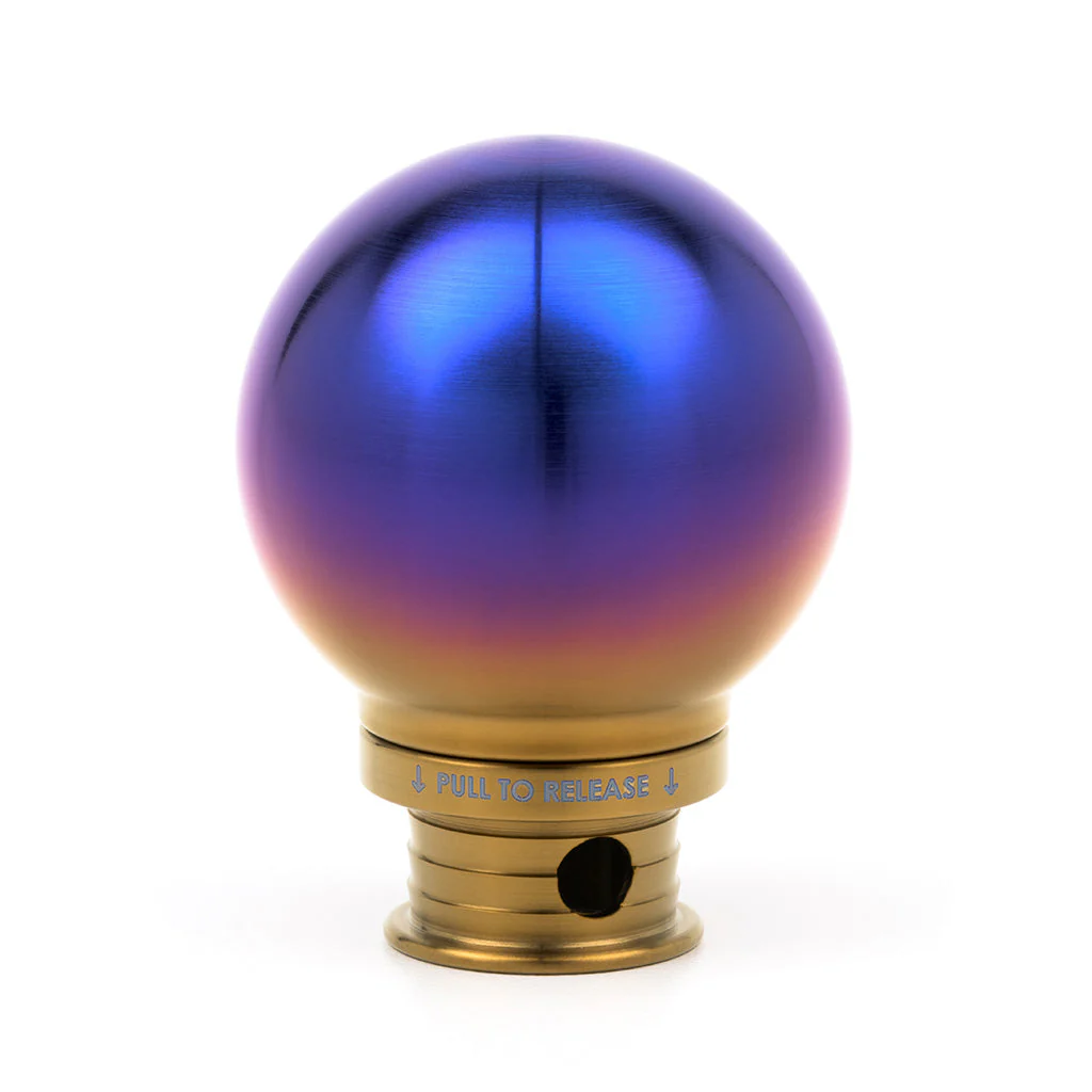 ACUITY POCO-Ti Low Profile Shift Knob in Burnt Titanium Finish (M10x1.5) - Image 18