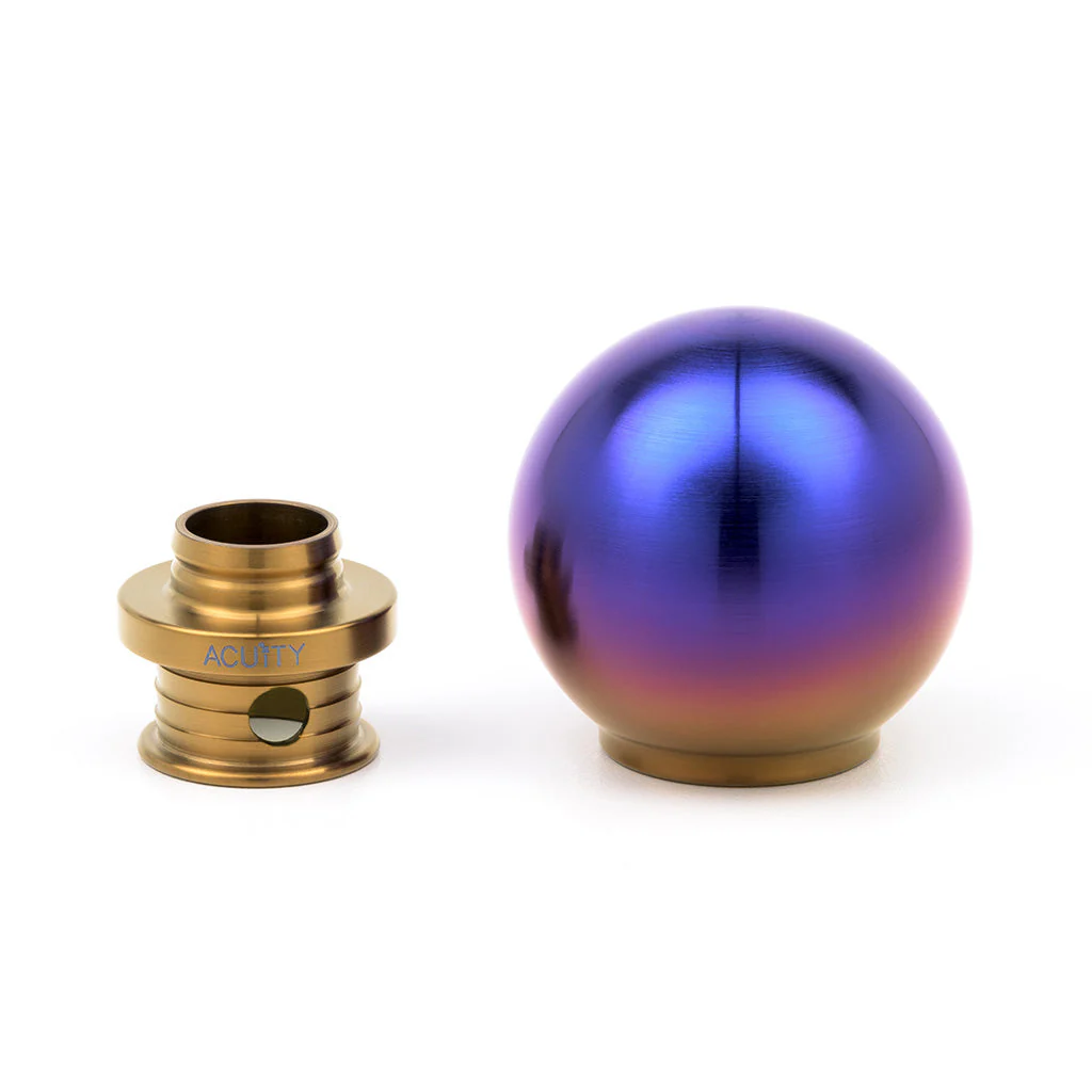 ACUITY POCO-Ti Low Profile Shift Knob in Burnt Titanium Finish (M10x1.5) - Image 19