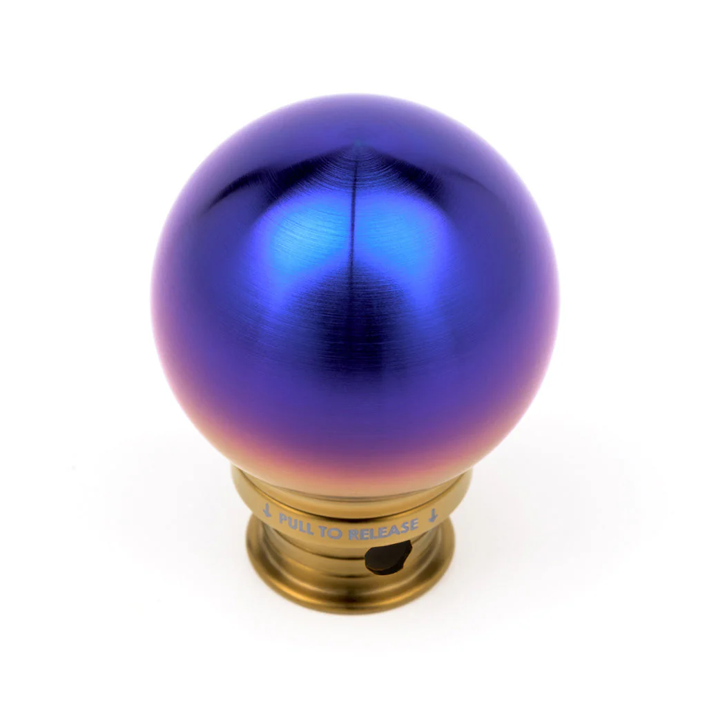 ACUITY POCO-Ti Low Profile Shift Knob in Burnt Titanium Finish (M10x1.5) - Image 20