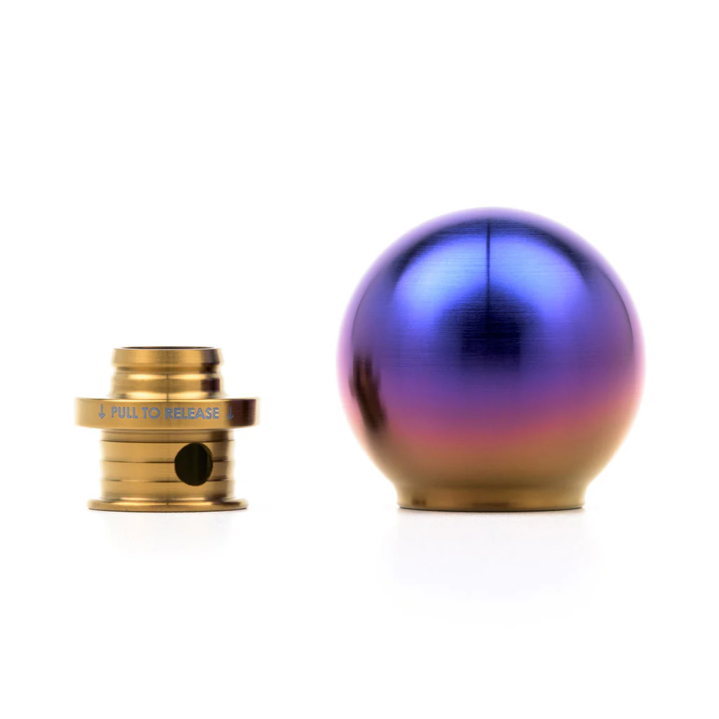 ACUITY POCO-Ti Low Profile Shift Knob in Burnt Titanium Finish (M10x1.5) - Image 23