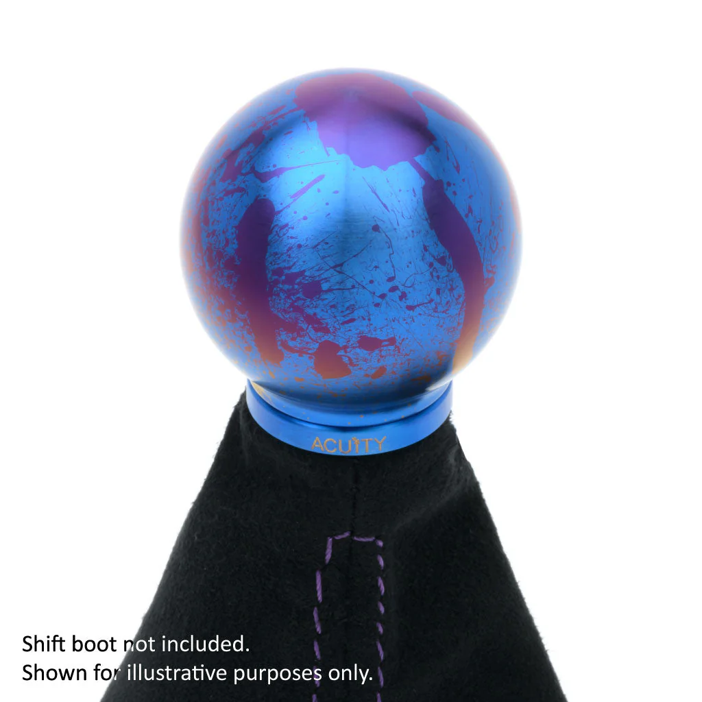 ACUITY POCO-Ti Low Profile Shift Knob in Splatter Titanium Finish (M10x1.5) - Image 10