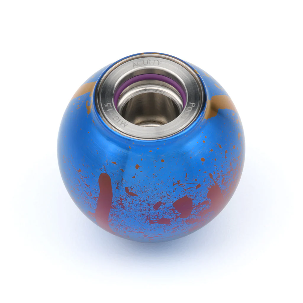 ACUITY POCO-Ti Low Profile Shift Knob in Splatter Titanium Finish (M10x1.5) - Image 12