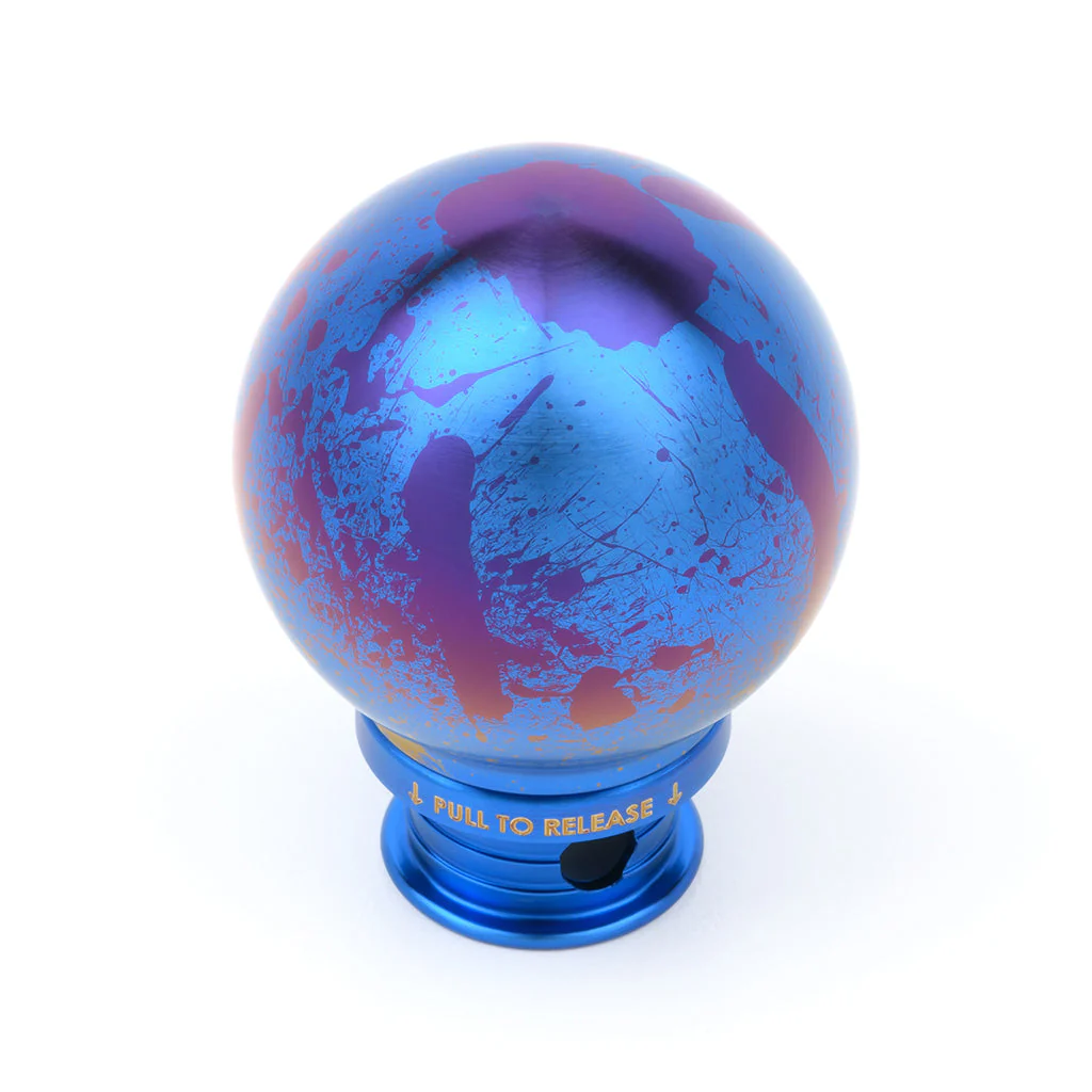 ACUITY POCO-Ti Low Profile Shift Knob in Splatter Titanium Finish (M10x1.5) - Image 15
