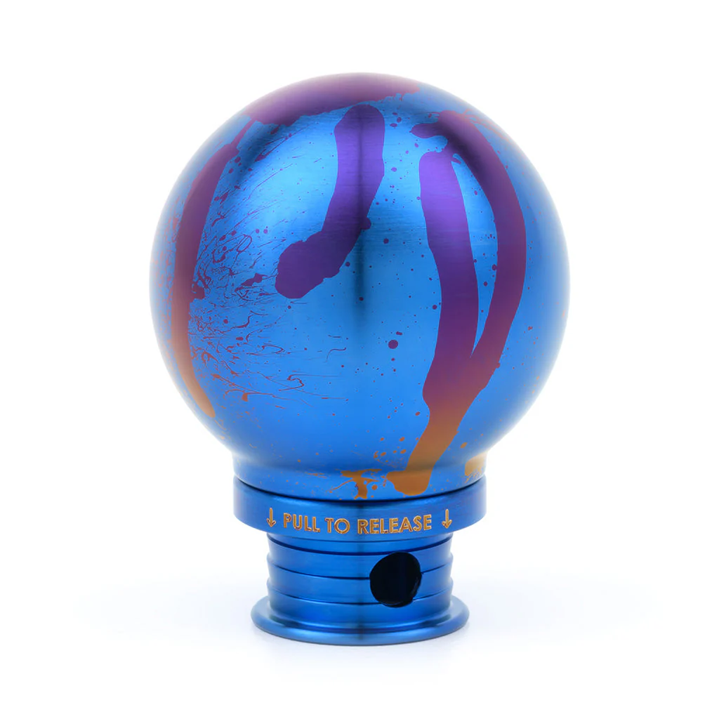 ACUITY POCO-Ti Low Profile Shift Knob in Splatter Titanium Finish (M10x1.5) - Image 18