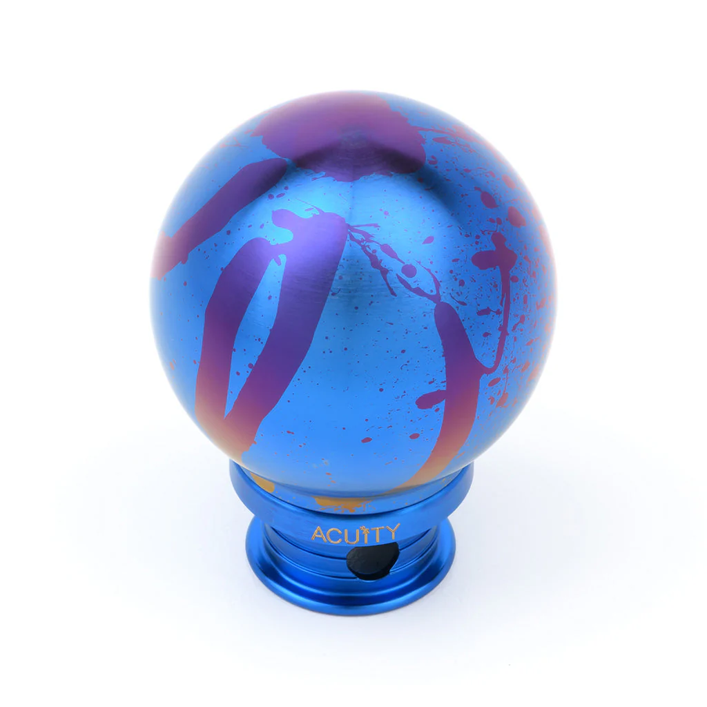 ACUITY POCO-Ti Low Profile Shift Knob in Splatter Titanium Finish (M10x1.5) - Image 20
