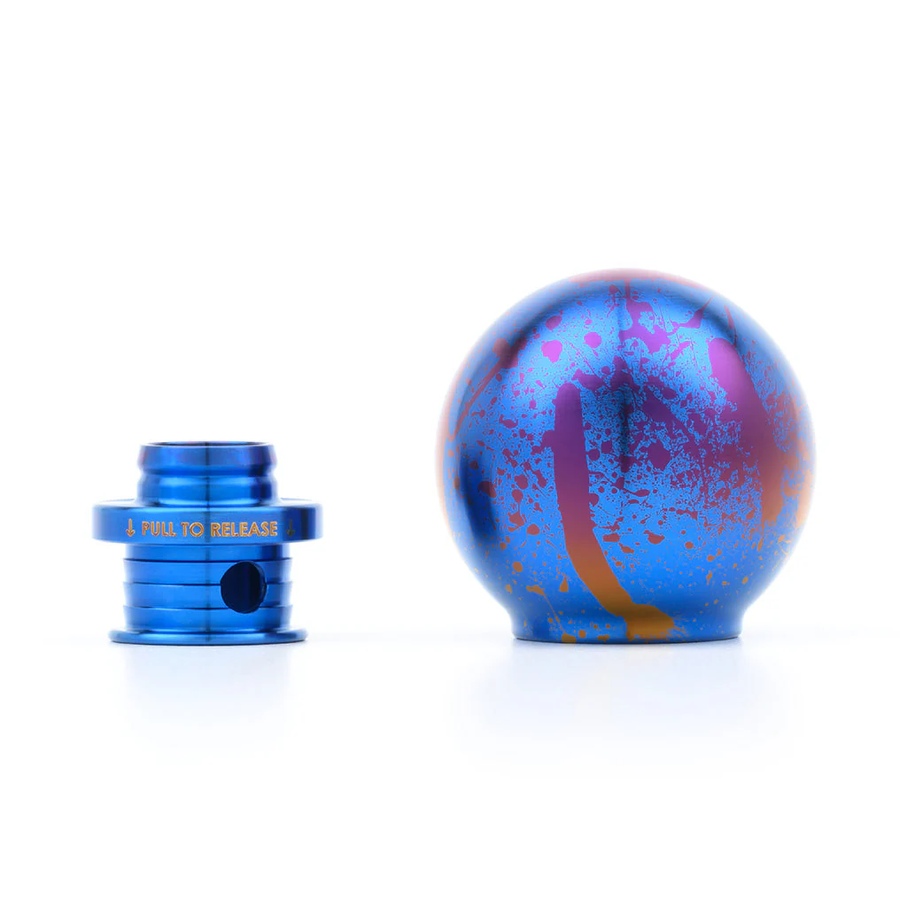 ACUITY POCO-Ti Low Profile Shift Knob in Splatter Titanium Finish (M10x1.5) - Image 23