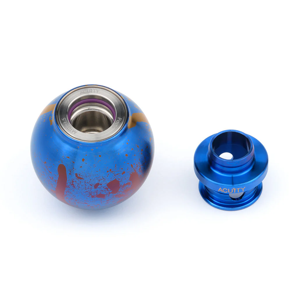 ACUITY POCO-Ti Low Profile Shift Knob in Splatter Titanium Finish (M10x1.5) - Image 3