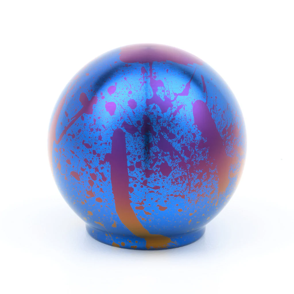 ACUITY POCO-Ti Low Profile Shift Knob in Splatter Titanium Finish (M10x1.5) - Image 7