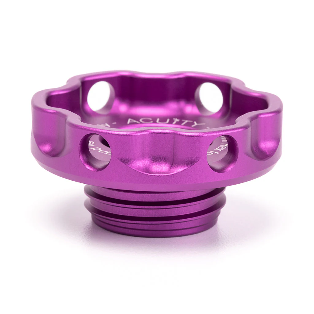 ACUITY Podium Oil Cap in Satin Purple for Hondas/Acuras - Image 3