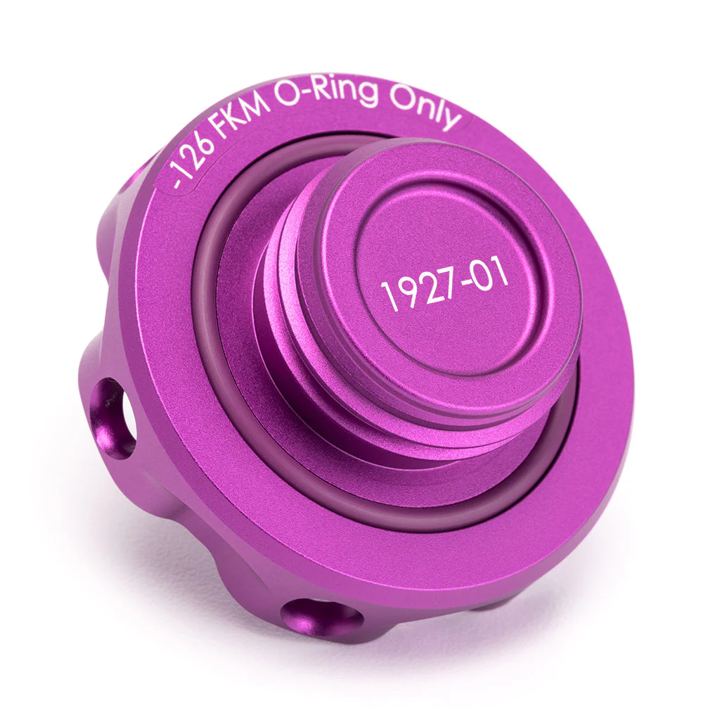 ACUITY Podium Oil Cap in Satin Purple for Hondas/Acuras - Image 4
