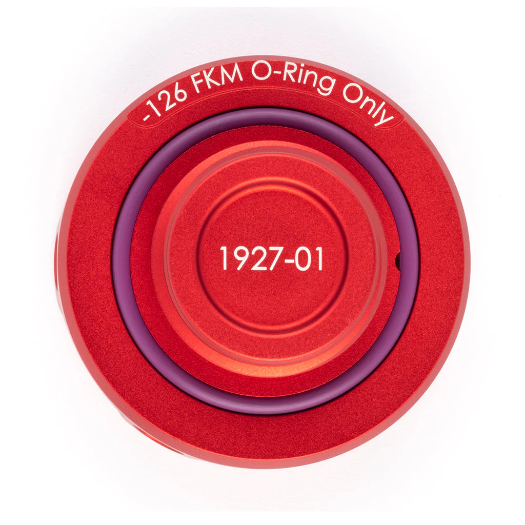 ACUITY Podium Oil Cap in Satin Red for Hondas/Acuras - Image 6