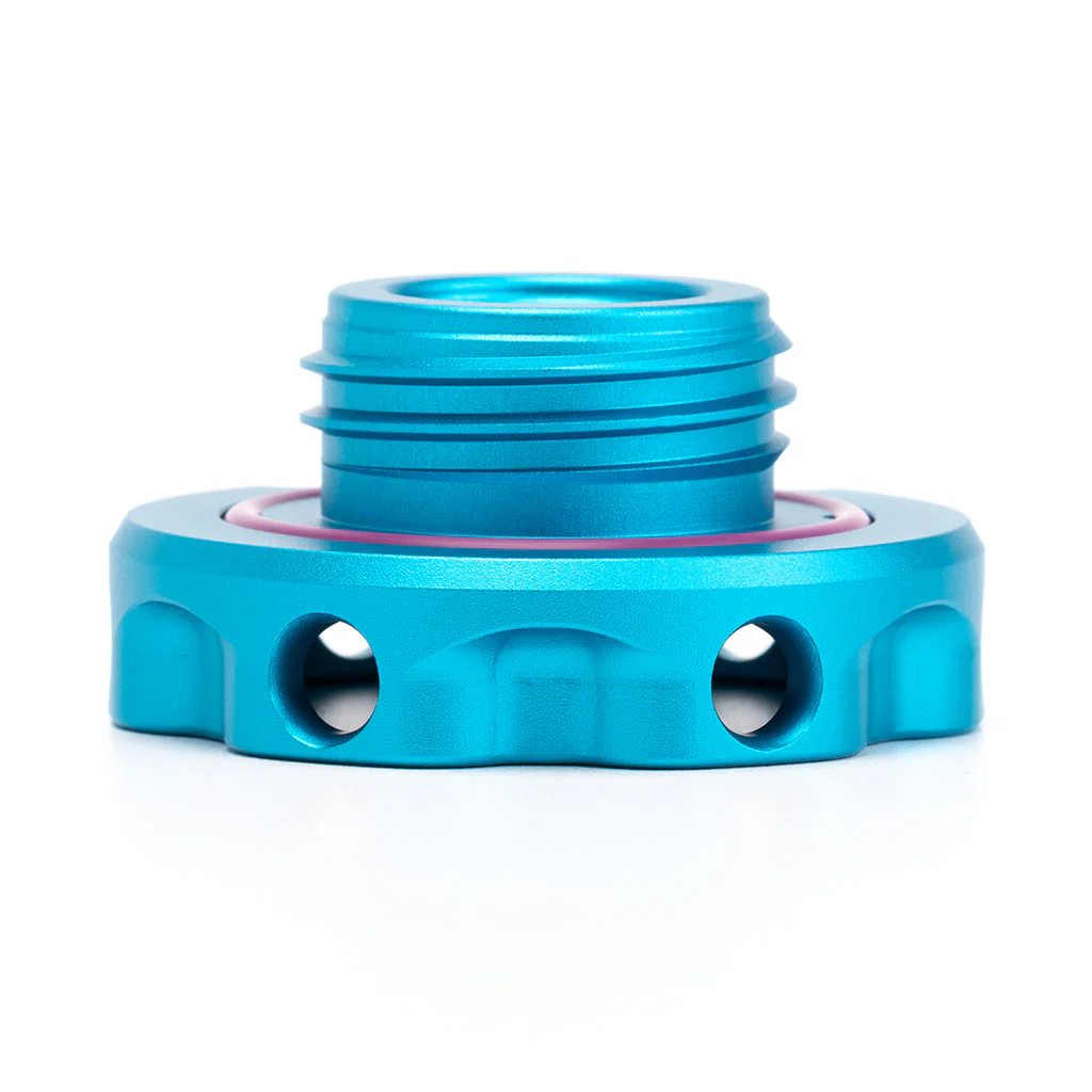 ACUITY Podium Oil Cap in Satin Teal for Hondas/Acuras - Image 3