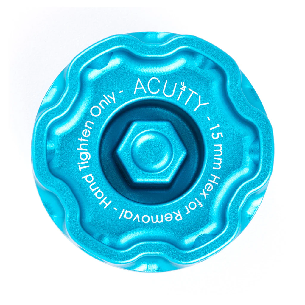 ACUITY Podium Oil Cap in Satin Teal for Hondas/Acuras - Image 4