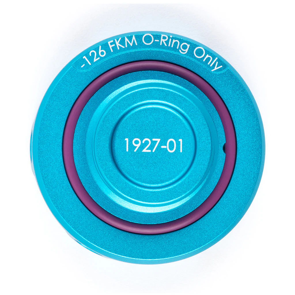 ACUITY Podium Oil Cap in Satin Teal for Hondas/Acuras - Image 5